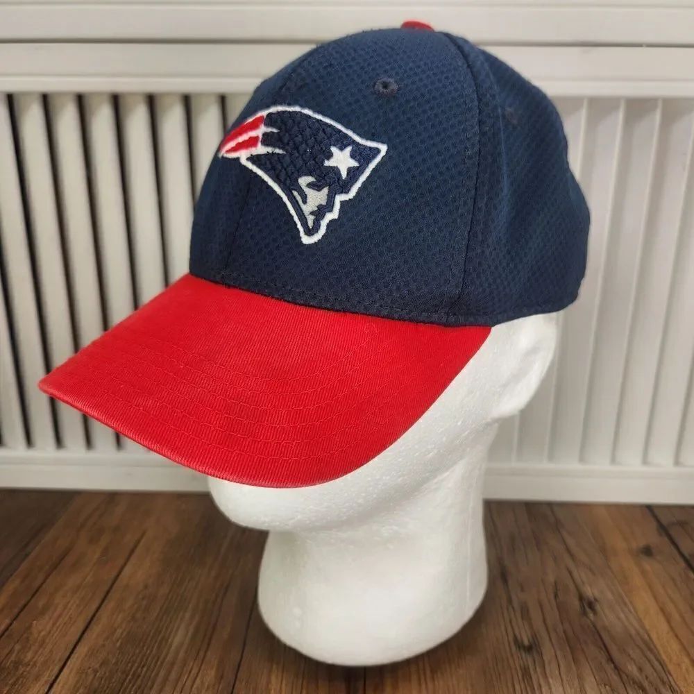 New England Patriots Youth Hat Cap Snapback Blue Red Team Apparel NFL Sport Logo